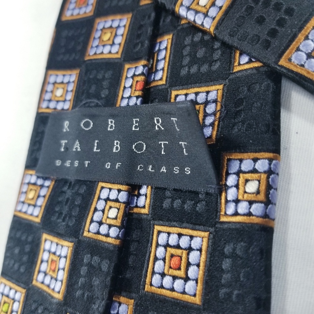 Robert Talbott Best of Class Neck Tie - Black - Picture 6 of 8